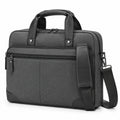 Laptoptasche 40 x 8 x 30 cm aus Polyester in Schwarz mit Schultergurt